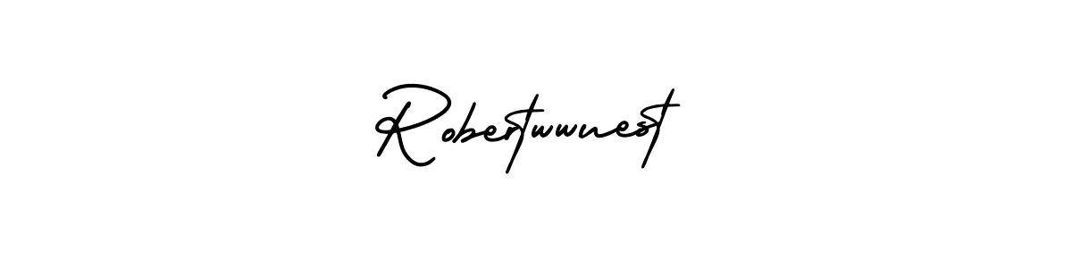 if you are searching for the best signature style for your name Robertwwuest. so please give up your signature search. here we have designed multiple signature styles  using AmerikaSignatureDemo-Regular. Robertwwuest signature style 3 images and pictures png