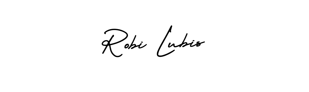 Make a short Robi Lubis signature style. Manage your documents anywhere anytime using AmerikaSignatureDemo-Regular. Create and add eSignatures, submit forms, share and send files easily. Robi Lubis signature style 3 images and pictures png