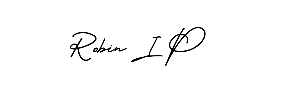 if you are searching for the best signature style for your name Robin I P. so please give up your signature search. here we have designed multiple signature styles  using AmerikaSignatureDemo-Regular. Robin I P signature style 3 images and pictures png