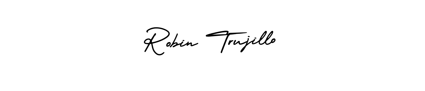 Check out images of Autograph of Robin Trujillo name. Actor Robin Trujillo Signature Style. AmerikaSignatureDemo-Regular is a professional sign style online. Robin Trujillo signature style 3 images and pictures png