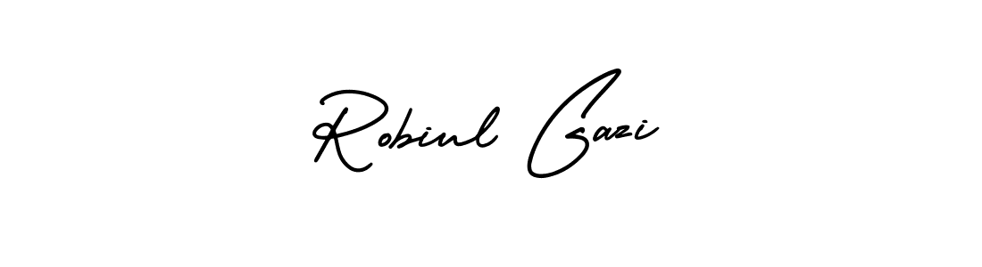 See photos of Robiul Gazi official signature by Spectra . Check more albums & portfolios. Read reviews & check more about AmerikaSignatureDemo-Regular font. Robiul Gazi signature style 3 images and pictures png