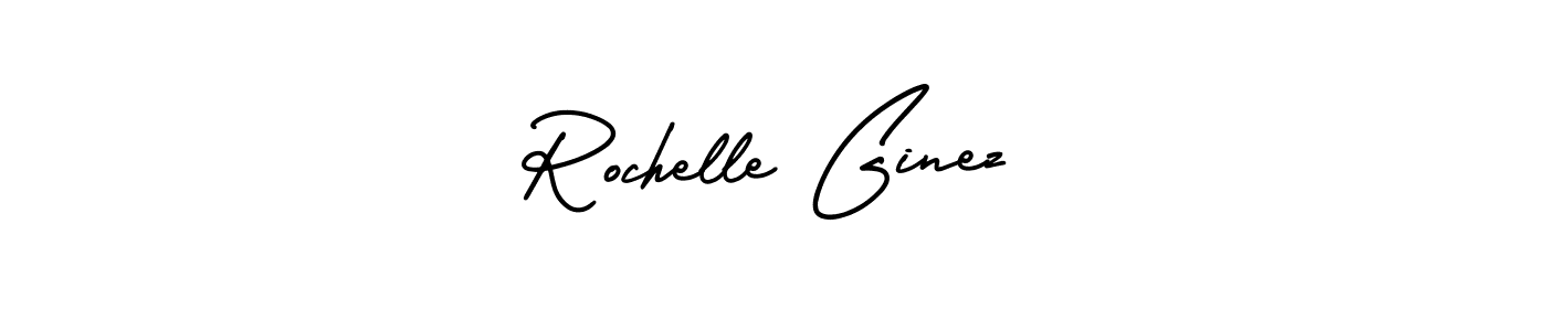 Make a beautiful signature design for name Rochelle Ginez. With this signature (AmerikaSignatureDemo-Regular) style, you can create a handwritten signature for free. Rochelle Ginez signature style 3 images and pictures png