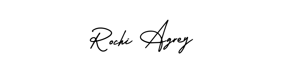 Also we have Rochi Agrey name is the best signature style. Create professional handwritten signature collection using AmerikaSignatureDemo-Regular autograph style. Rochi Agrey signature style 3 images and pictures png