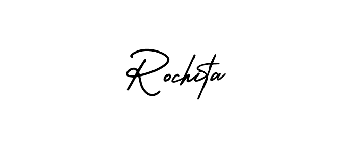 Best and Professional Signature Style for Rochita. AmerikaSignatureDemo-Regular Best Signature Style Collection. Rochita signature style 3 images and pictures png