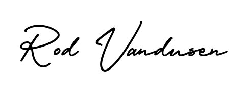 Practice writing Rod Vandusen with the flow of AmerikaSignatureDemo-Regular lettering. A fantastic source of inspiration for developing your personal signature style. Rod Vandusen signature style 3 images and pictures png