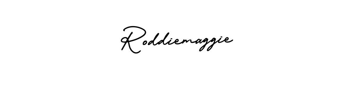 Check out images of Autograph of Roddiemaggie name. Actor Roddiemaggie Signature Style. AmerikaSignatureDemo-Regular is a professional sign style online. Roddiemaggie signature style 3 images and pictures png