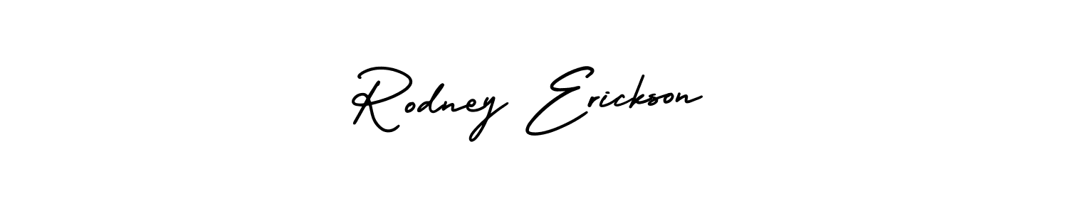 You can use this online signature creator to create a handwritten signature for the name Rodney Erickson. This is the best online autograph maker. Rodney Erickson signature style 3 images and pictures png