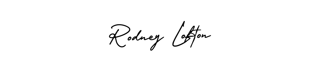 Make a beautiful signature design for name Rodney Lofton. With this signature (AmerikaSignatureDemo-Regular) style, you can create a handwritten signature for free. Rodney Lofton signature style 3 images and pictures png