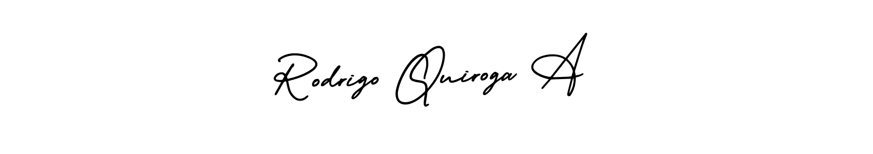 Best and Professional Signature Style for Rodrigo Quiroga A. AmerikaSignatureDemo-Regular Best Signature Style Collection. Rodrigo Quiroga A signature style 3 images and pictures png