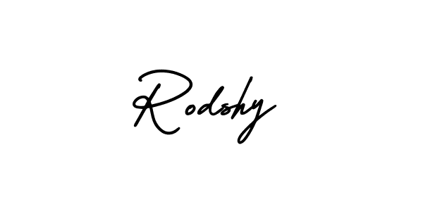 You can use this online signature creator to create a handwritten signature for the name Rodshy. This is the best online autograph maker. Rodshy signature style 3 images and pictures png