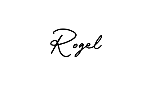Make a beautiful signature design for name Rogel. Use this online signature maker to create a handwritten signature for free. Rogel signature style 3 images and pictures png