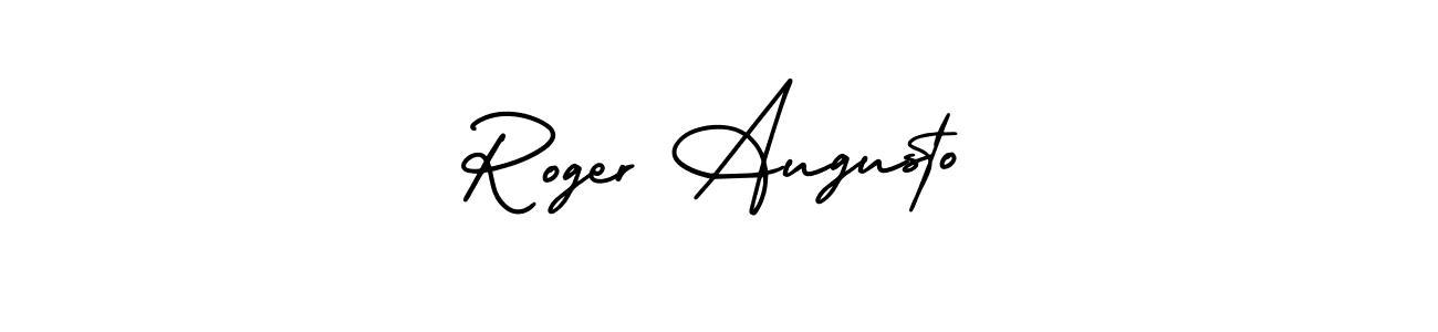 See photos of Roger Augusto official signature by Spectra . Check more albums & portfolios. Read reviews & check more about AmerikaSignatureDemo-Regular font. Roger Augusto signature style 3 images and pictures png