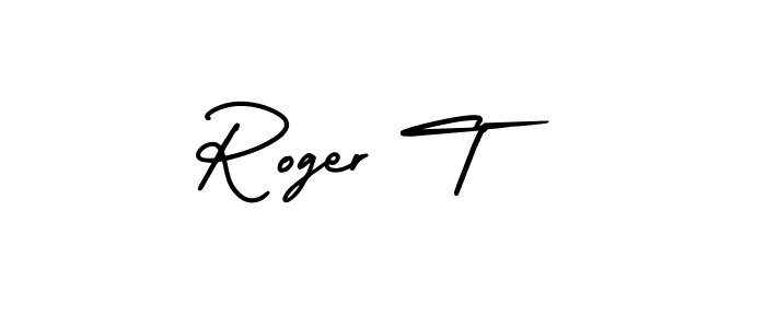 Best and Professional Signature Style for Roger T. AmerikaSignatureDemo-Regular Best Signature Style Collection. Roger T signature style 3 images and pictures png