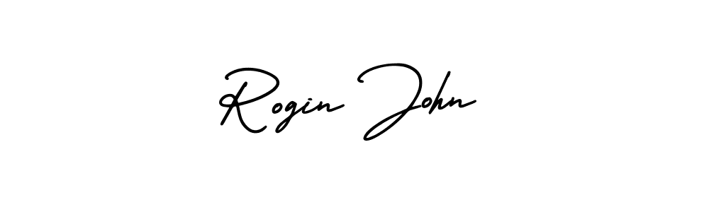 How to make Rogin John signature? AmerikaSignatureDemo-Regular is a professional autograph style. Create handwritten signature for Rogin John name. Rogin John signature style 3 images and pictures png