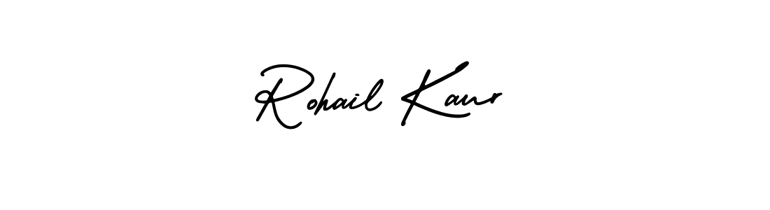 Create a beautiful signature design for name Rohail Kaur. With this signature (AmerikaSignatureDemo-Regular) fonts, you can make a handwritten signature for free. Rohail Kaur signature style 3 images and pictures png