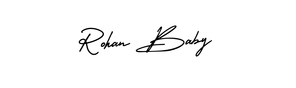 Once you've used our free online signature maker to create your best signature AmerikaSignatureDemo-Regular style, it's time to enjoy all of the benefits that Rohan Baby name signing documents. Rohan Baby signature style 3 images and pictures png