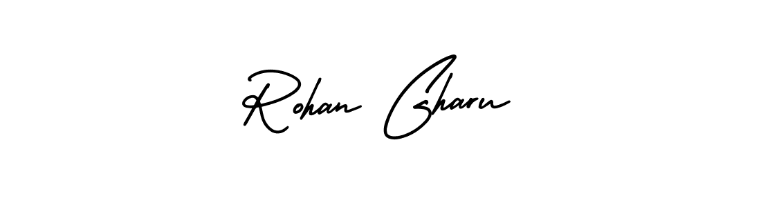 See photos of Rohan Gharu official signature by Spectra . Check more albums & portfolios. Read reviews & check more about AmerikaSignatureDemo-Regular font. Rohan Gharu signature style 3 images and pictures png