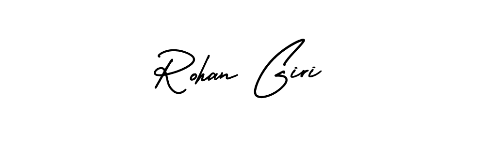 Design your own signature with our free online signature maker. With this signature software, you can create a handwritten (AmerikaSignatureDemo-Regular) signature for name Rohan Giri. Rohan Giri signature style 3 images and pictures png