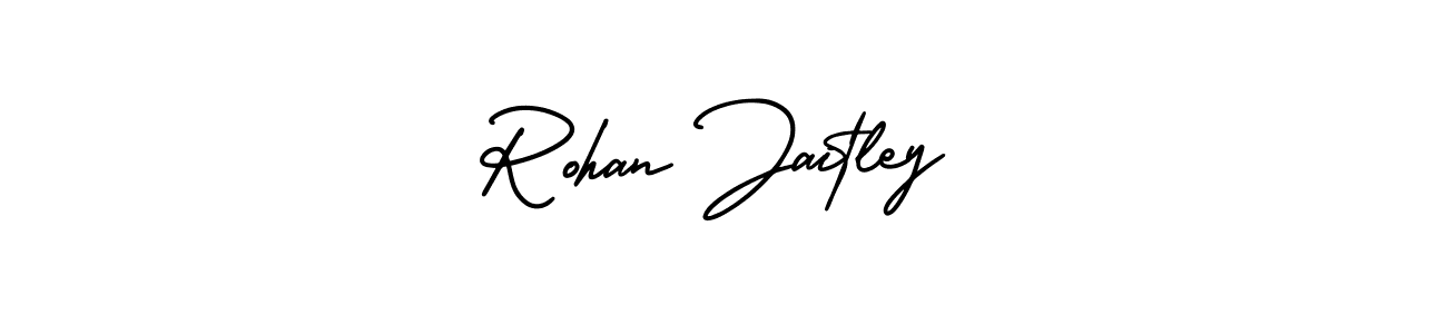 Create a beautiful signature design for name Rohan Jaitley. With this signature (AmerikaSignatureDemo-Regular) fonts, you can make a handwritten signature for free. Rohan Jaitley signature style 3 images and pictures png