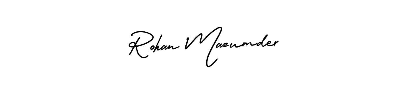 if you are searching for the best signature style for your name Rohan Mazumder. so please give up your signature search. here we have designed multiple signature styles  using AmerikaSignatureDemo-Regular. Rohan Mazumder signature style 3 images and pictures png
