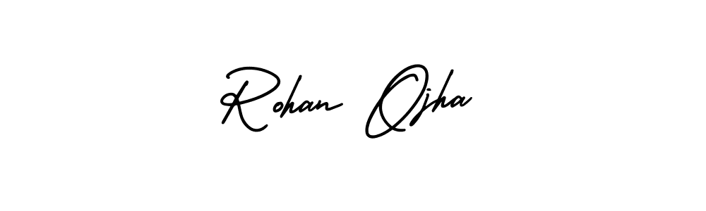 How to make Rohan Ojha signature? AmerikaSignatureDemo-Regular is a professional autograph style. Create handwritten signature for Rohan Ojha name. Rohan Ojha signature style 3 images and pictures png