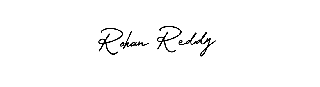 Design your own signature with our free online signature maker. With this signature software, you can create a handwritten (AmerikaSignatureDemo-Regular) signature for name Rohan Reddy. Rohan Reddy signature style 3 images and pictures png