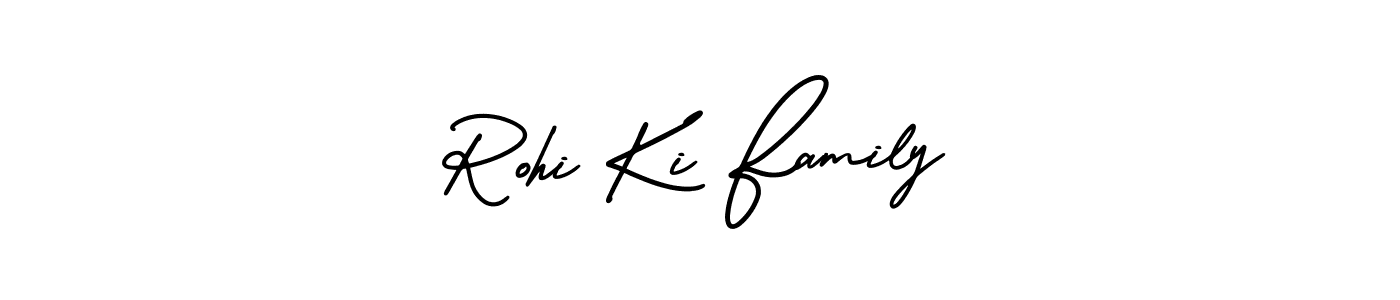 Check out images of Autograph of Rohi Ki Family name. Actor Rohi Ki Family Signature Style. AmerikaSignatureDemo-Regular is a professional sign style online. Rohi Ki Family signature style 3 images and pictures png