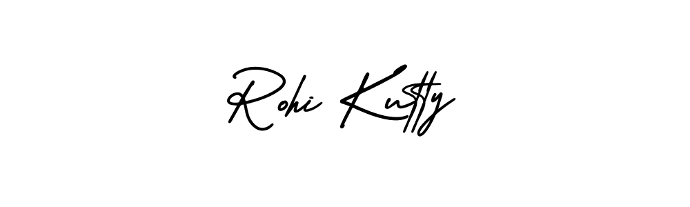 Also we have Rohi Kutty name is the best signature style. Create professional handwritten signature collection using AmerikaSignatureDemo-Regular autograph style. Rohi Kutty signature style 3 images and pictures png