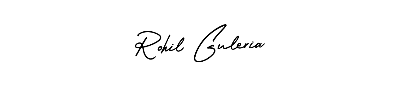Make a beautiful signature design for name Rohil Guleria. With this signature (AmerikaSignatureDemo-Regular) style, you can create a handwritten signature for free. Rohil Guleria signature style 3 images and pictures png