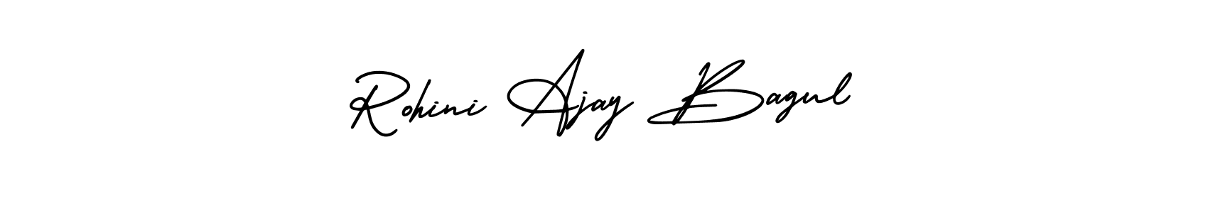 You can use this online signature creator to create a handwritten signature for the name Rohini Ajay Bagul. This is the best online autograph maker. Rohini Ajay Bagul signature style 3 images and pictures png