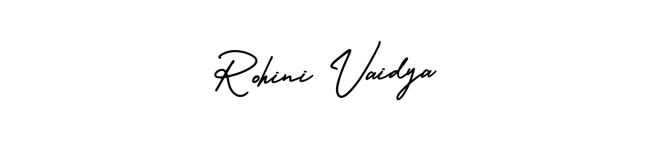 How to Draw Rohini Vaidya signature style? AmerikaSignatureDemo-Regular is a latest design signature styles for name Rohini Vaidya. Rohini Vaidya signature style 3 images and pictures png