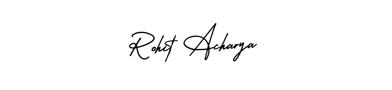 Also we have Rohit Acharya name is the best signature style. Create professional handwritten signature collection using AmerikaSignatureDemo-Regular autograph style. Rohit Acharya signature style 3 images and pictures png