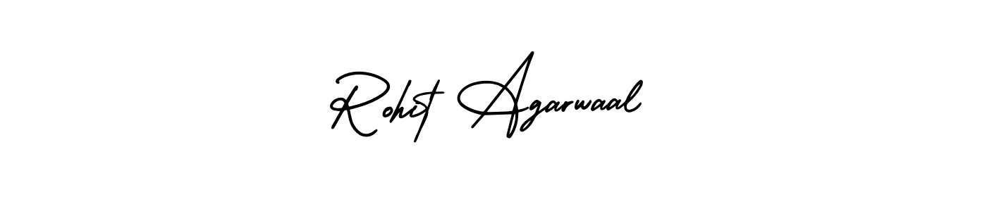 if you are searching for the best signature style for your name Rohit Agarwaal. so please give up your signature search. here we have designed multiple signature styles  using AmerikaSignatureDemo-Regular. Rohit Agarwaal signature style 3 images and pictures png
