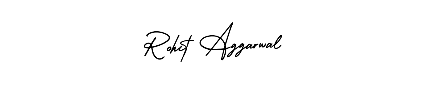 You should practise on your own different ways (AmerikaSignatureDemo-Regular) to write your name (Rohit Aggarwal) in signature. don't let someone else do it for you. Rohit Aggarwal signature style 3 images and pictures png