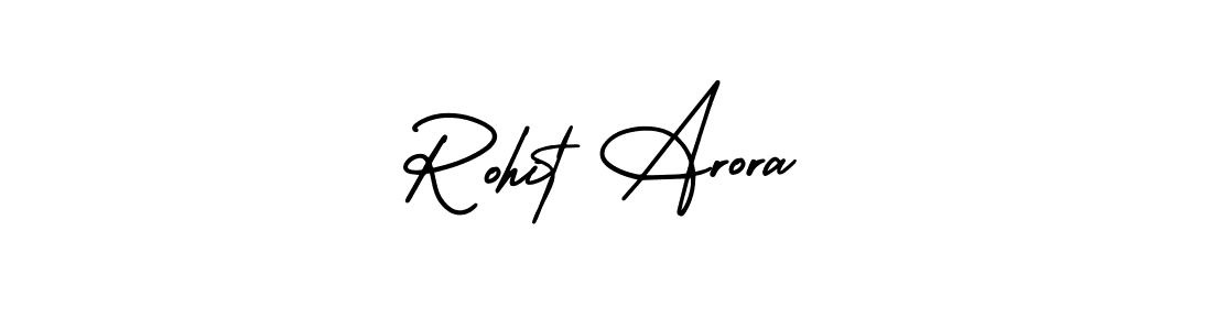 This is the best signature style for the Rohit Arora name. Also you like these signature font (AmerikaSignatureDemo-Regular). Mix name signature. Rohit Arora signature style 3 images and pictures png