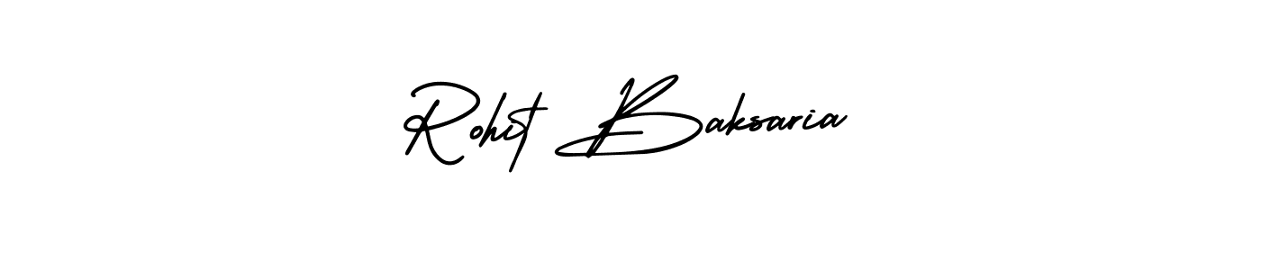 It looks lik you need a new signature style for name Rohit Baksaria. Design unique handwritten (AmerikaSignatureDemo-Regular) signature with our free signature maker in just a few clicks. Rohit Baksaria signature style 3 images and pictures png