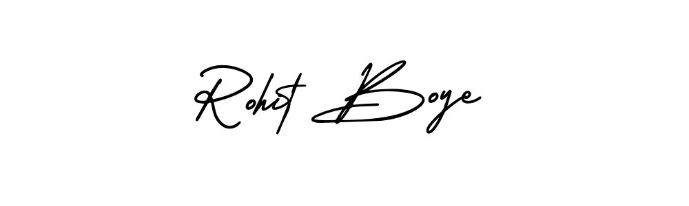 Also we have Rohit Boye name is the best signature style. Create professional handwritten signature collection using AmerikaSignatureDemo-Regular autograph style. Rohit Boye signature style 3 images and pictures png