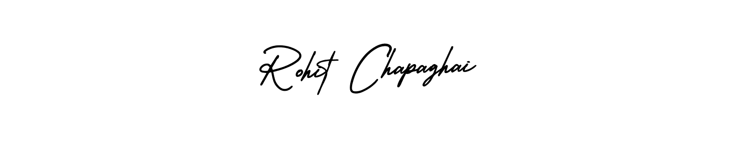 Make a beautiful signature design for name Rohit Chapaghai. With this signature (AmerikaSignatureDemo-Regular) style, you can create a handwritten signature for free. Rohit Chapaghai signature style 3 images and pictures png
