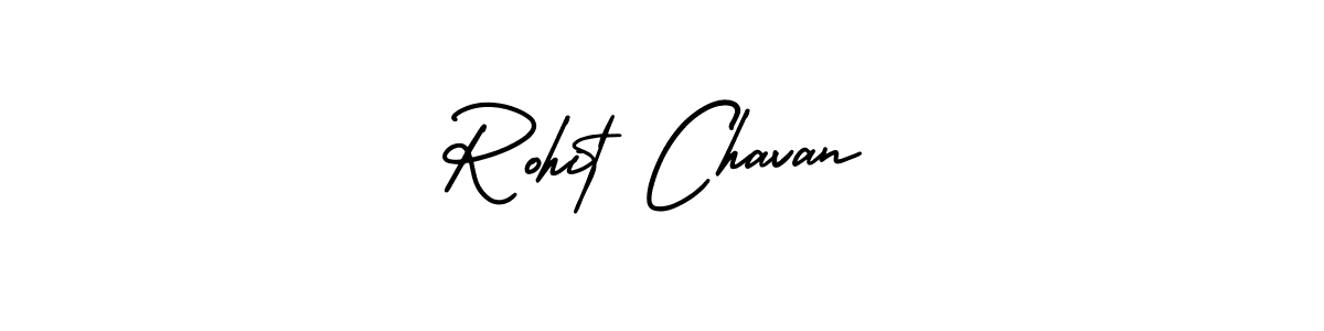 Use a signature maker to create a handwritten signature online. With this signature software, you can design (AmerikaSignatureDemo-Regular) your own signature for name Rohit Chavan. Rohit Chavan signature style 3 images and pictures png
