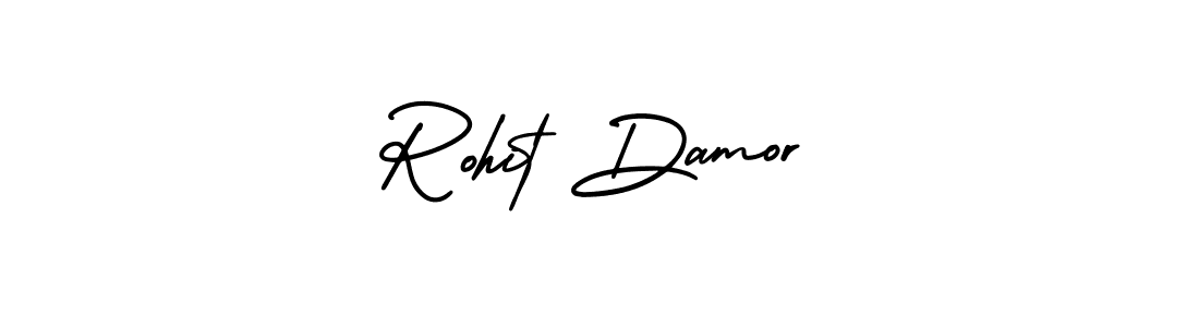 Design your own signature with our free online signature maker. With this signature software, you can create a handwritten (AmerikaSignatureDemo-Regular) signature for name Rohit Damor. Rohit Damor signature style 3 images and pictures png