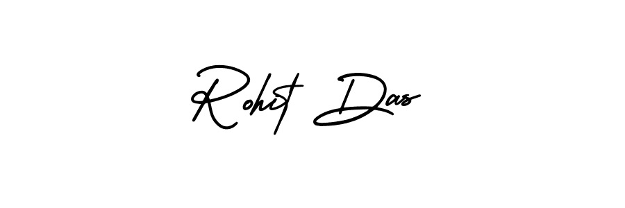 How to make Rohit Das name signature. Use AmerikaSignatureDemo-Regular style for creating short signs online. This is the latest handwritten sign. Rohit Das signature style 3 images and pictures png