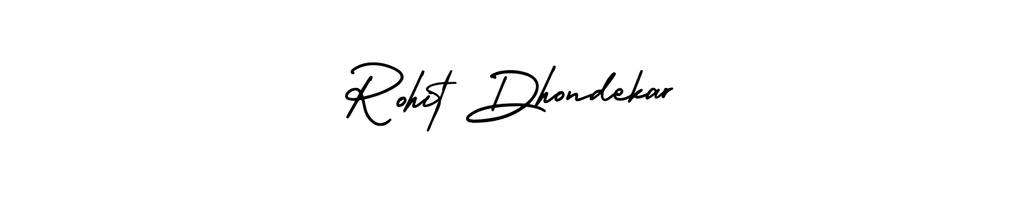 You can use this online signature creator to create a handwritten signature for the name Rohit Dhondekar. This is the best online autograph maker. Rohit Dhondekar signature style 3 images and pictures png