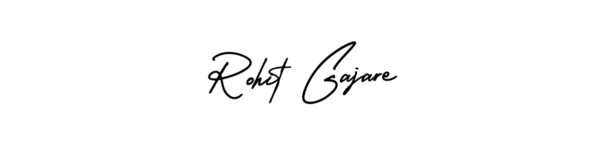 Design your own signature with our free online signature maker. With this signature software, you can create a handwritten (AmerikaSignatureDemo-Regular) signature for name Rohit Gajare. Rohit Gajare signature style 3 images and pictures png