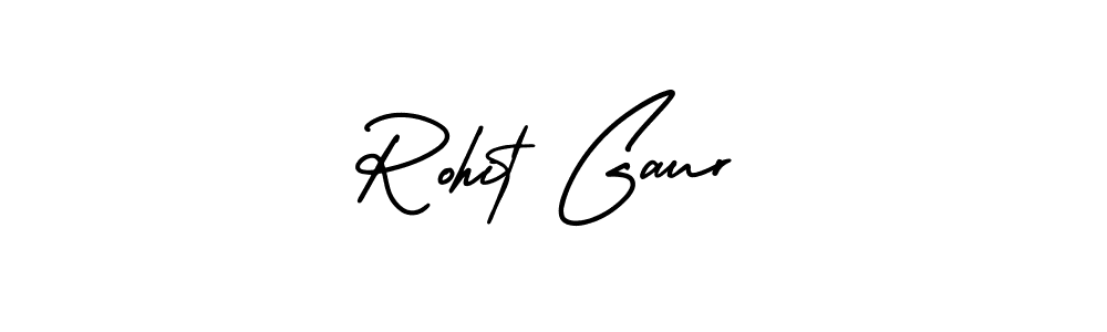 AmerikaSignatureDemo-Regular is a professional signature style that is perfect for those who want to add a touch of class to their signature. It is also a great choice for those who want to make their signature more unique. Get Rohit Gaur name to fancy signature for free. Rohit Gaur signature style 3 images and pictures png