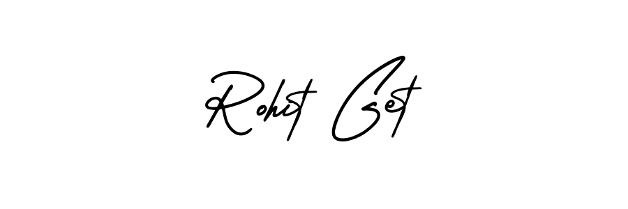 How to Draw Rohit Get signature style? AmerikaSignatureDemo-Regular is a latest design signature styles for name Rohit Get. Rohit Get signature style 3 images and pictures png