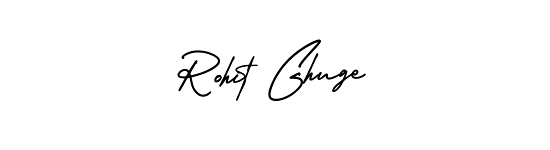 Rohit Ghuge stylish signature style. Best Handwritten Sign (AmerikaSignatureDemo-Regular) for my name. Handwritten Signature Collection Ideas for my name Rohit Ghuge. Rohit Ghuge signature style 3 images and pictures png