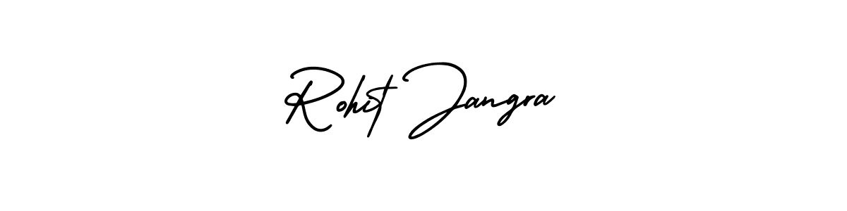 Similarly AmerikaSignatureDemo-Regular is the best handwritten signature design. Signature creator online .You can use it as an online autograph creator for name Rohit Jangra. Rohit Jangra signature style 3 images and pictures png
