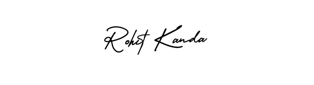 Best and Professional Signature Style for Rohit Kanda. AmerikaSignatureDemo-Regular Best Signature Style Collection. Rohit Kanda signature style 3 images and pictures png