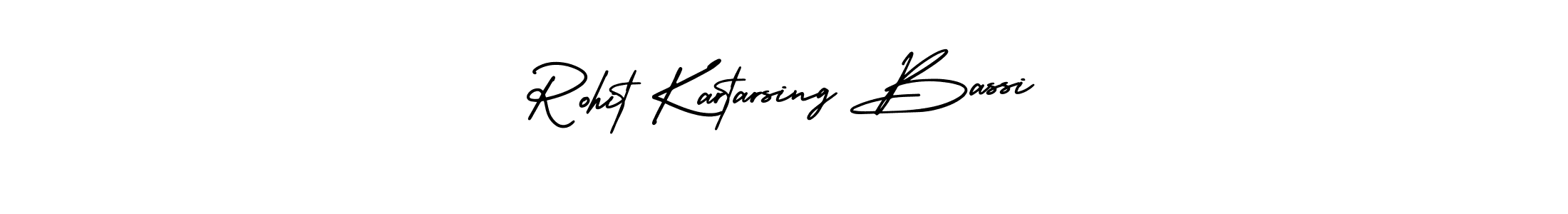 Create a beautiful signature design for name Rohit Kartarsing Bassi. With this signature (AmerikaSignatureDemo-Regular) fonts, you can make a handwritten signature for free. Rohit Kartarsing Bassi signature style 3 images and pictures png