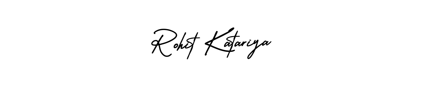 It looks lik you need a new signature style for name Rohit Katariya. Design unique handwritten (AmerikaSignatureDemo-Regular) signature with our free signature maker in just a few clicks. Rohit Katariya signature style 3 images and pictures png